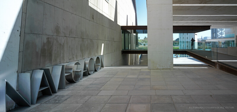 Refurbishment of the Navigation Pavilion in Seville, Spain. Guillermo Vázquez Consuegra. Spain. Photograph by Jesús Granada.