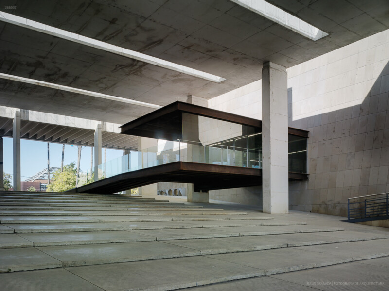 Refurbishment of the Navigation Pavilion in Seville, Spain. Guillermo Vázquez Consuegra. Spain. Photograph by Jesús Granada.