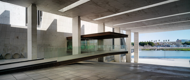 Refurbishment of the Navigation Pavilion in Seville, Spain. Guillermo Vázquez Consuegra. Spain. Photograph by Jesús Granada.
