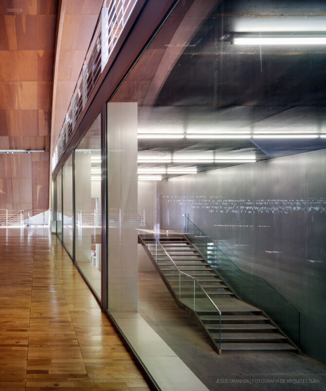 Refurbishment of the Navigation Pavilion in Seville, Spain. Guillermo Vázquez Consuegra. Spain. Photograph by Jesús Granada.
