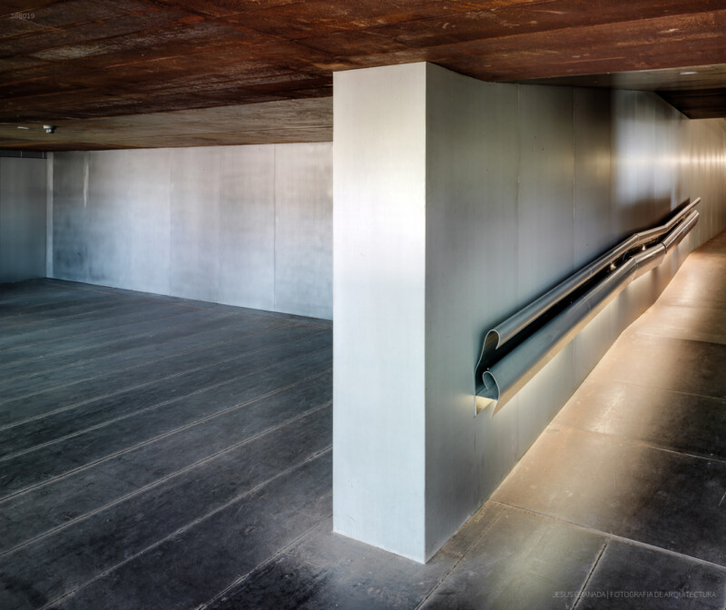 Refurbishment of the Navigation Pavilion in Seville, Spain. Guillermo Vázquez Consuegra. Spain. Photograph by Jesús Granada.