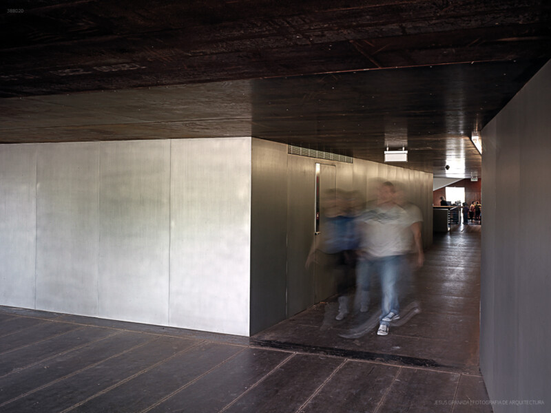 Refurbishment of the Navigation Pavilion in Seville, Spain. Guillermo Vázquez Consuegra. Spain. Photograph by Jesús Granada.