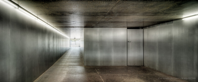 Refurbishment of the Navigation Pavilion in Seville, Spain. Guillermo Vázquez Consuegra. Spain. Photograph by Jesús Granada.