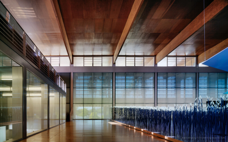 Refurbishment of the Navigation Pavilion in Seville, Spain. Guillermo Vázquez Consuegra. Spain. Photograph by Jesús Granada.