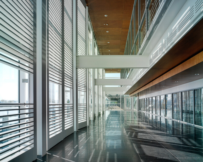 Refurbishment of the Navigation Pavilion in Seville, Spain. Guillermo Vázquez Consuegra. Spain. Photograph by Jesús Granada.