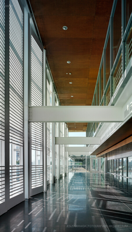 Refurbishment of the Navigation Pavilion in Seville, Spain. Guillermo Vázquez Consuegra. Spain. Photograph by Jesús Granada.