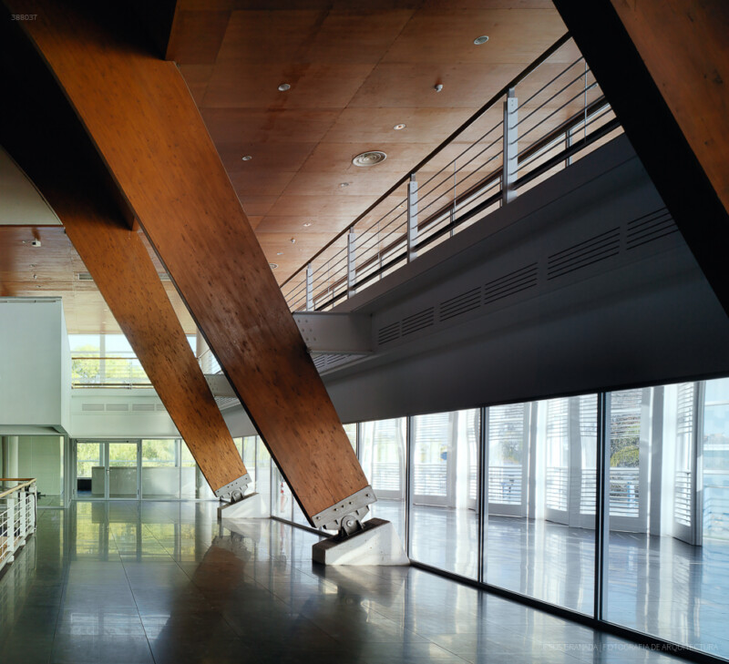 Refurbishment of the Navigation Pavilion in Seville, Spain. Guillermo Vázquez Consuegra. Spain. Photograph by Jesús Granada.