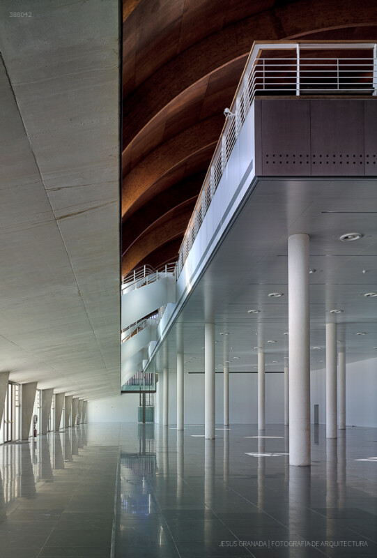 Refurbishment of the Navigation Pavilion in Seville, Spain. Guillermo Vázquez Consuegra. Spain. Photograph by Jesús Granada.
