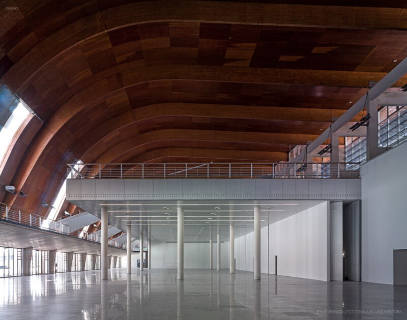 Refurbishment of the Navigation Pavilion in Seville, Spain. Guillermo Vázquez Consuegra. Spain. Photograph by Jesús Granada.