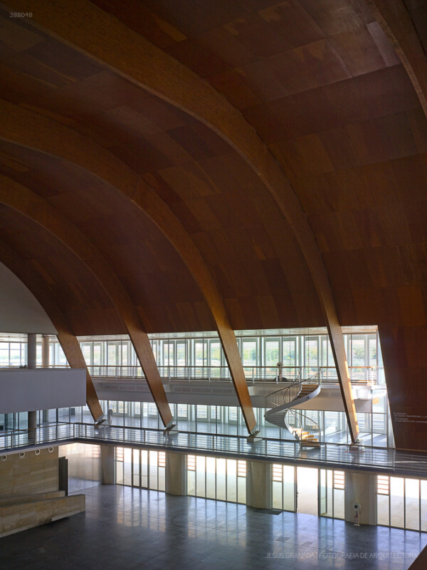 Refurbishment of the Navigation Pavilion in Seville, Spain. Guillermo Vázquez Consuegra. Spain. Photograph by Jesús Granada.