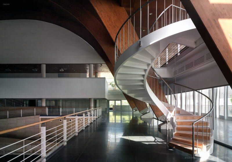 Refurbishment of the Navigation Pavilion in Seville, Spain. Guillermo Vázquez Consuegra. Spain. Photograph by Jesús Granada.
