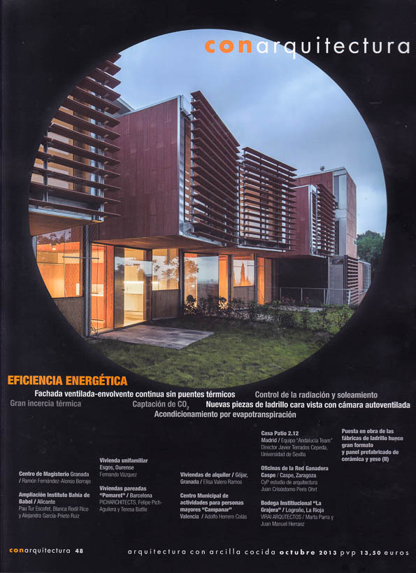 Conarquitectura #48. Photography by Jesus Granada.