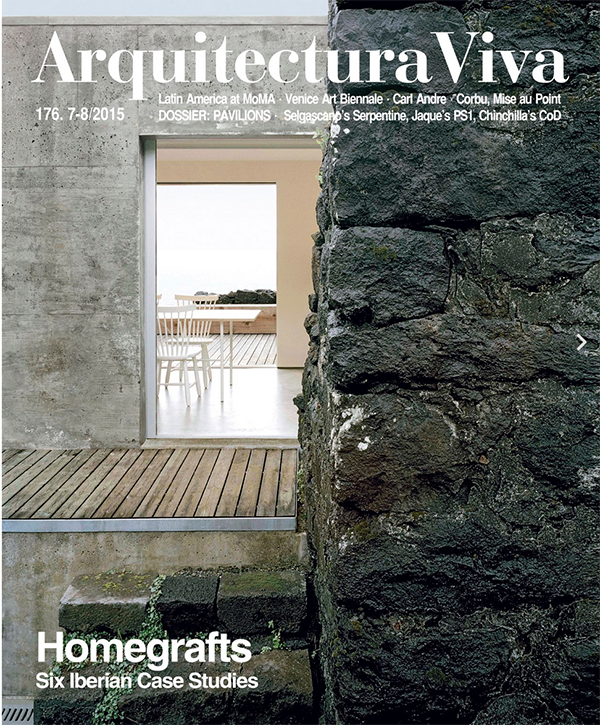 Arquitectura Viva #176. Photography by Jesus Granada.