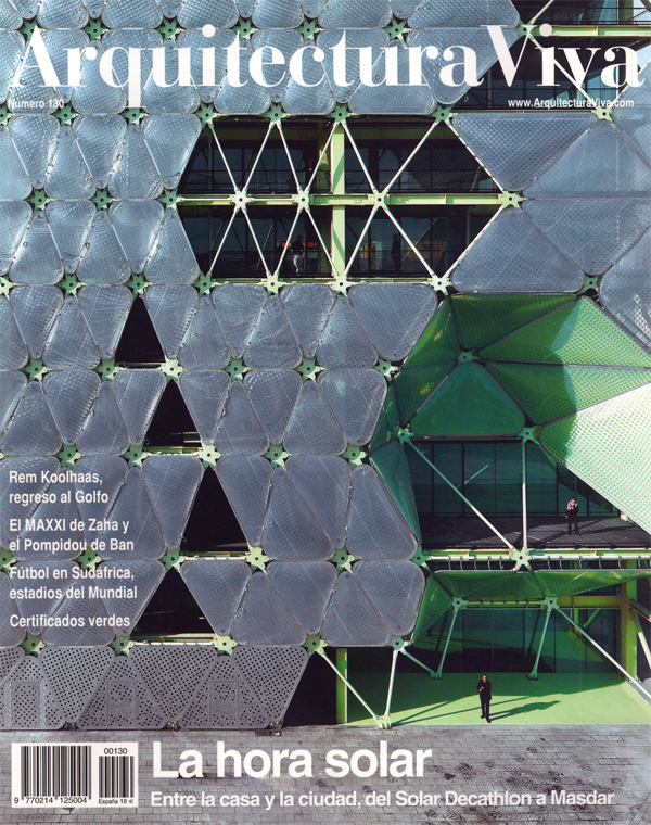 Arquitectura Viva # 130. Photography by Jesus Granada.