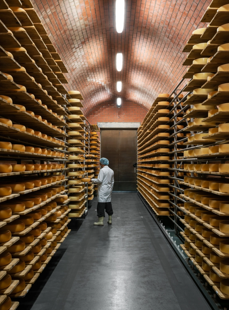 Sennaria cheese factory, Disentis-Mustér, Switzerland