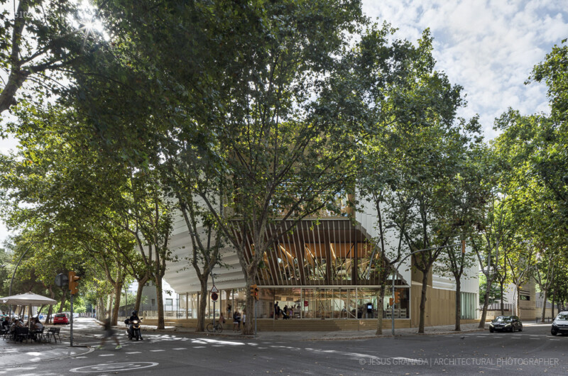 Library Gabriel García Márquez in Barcelona, Spain.