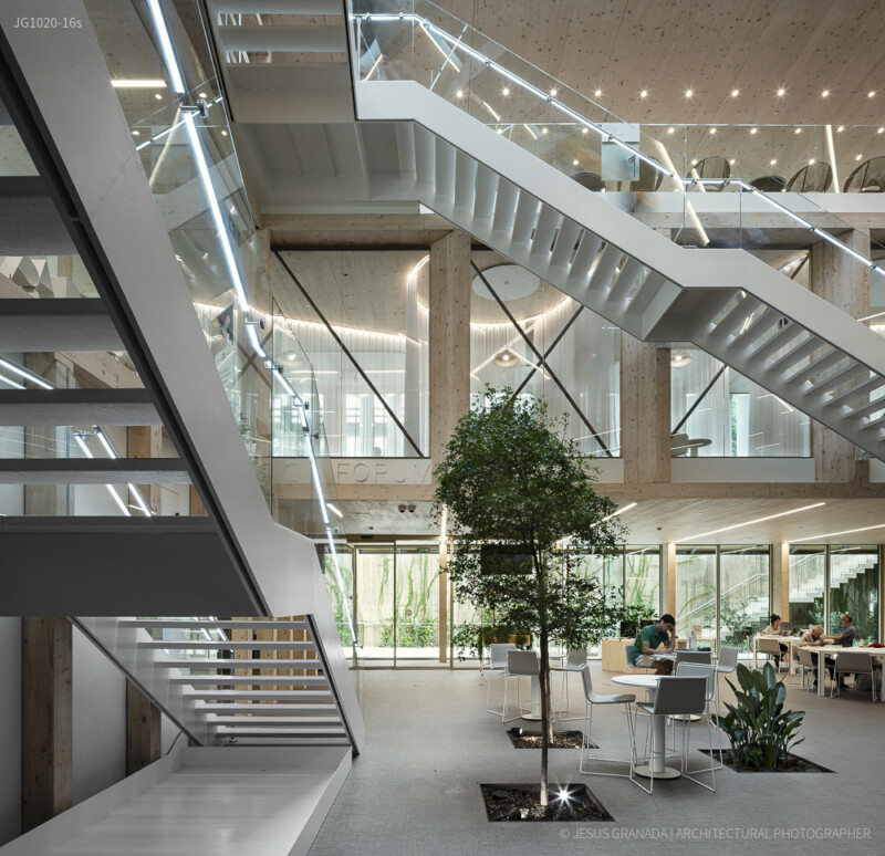 Library Gabriel García Márquez in Barcelona, Spain.