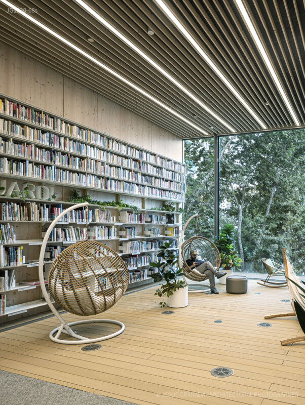 Library Gabriel García Márquez in Barcelona, Spain.