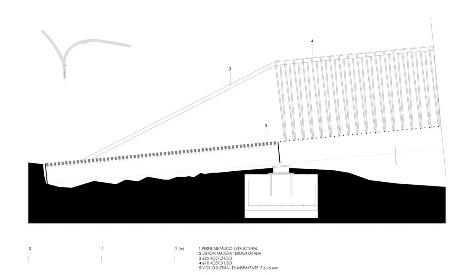 Landscape Viewpoint of the Castle in Cabezabellosa, Spain