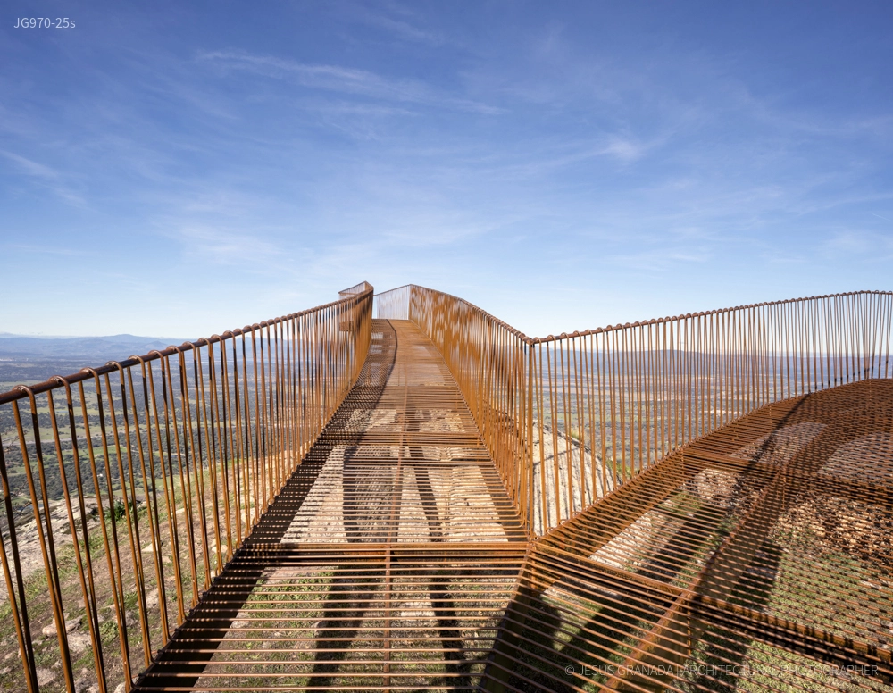 Landscape Viewpoint of the Castle in Cabezabellosa, Spain | Acid architecture