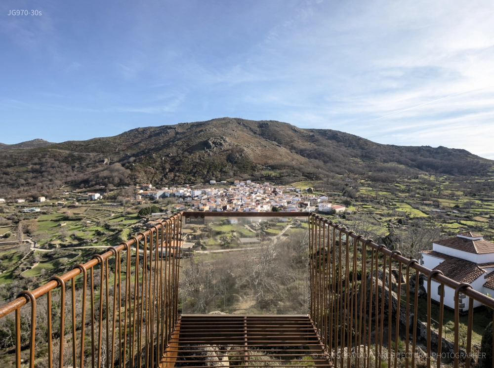 Landscape Viewpoint of the Castle in Cabezabellosa, Spain | Acid architecture