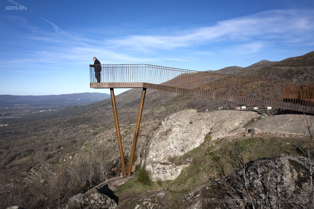 Landscape Viewpoint of the Castle in Cabezabellosa, Spain | Acid architecture
