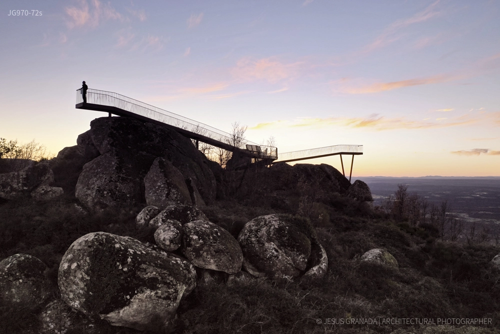 Landscape Viewpoint of the Castle in Cabezabellosa, Spain | Acid architecture