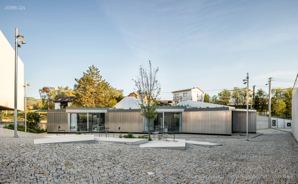 Modular office research center in Vizovice, Czech Republic | Chybik-Kristof architects + Koma modular