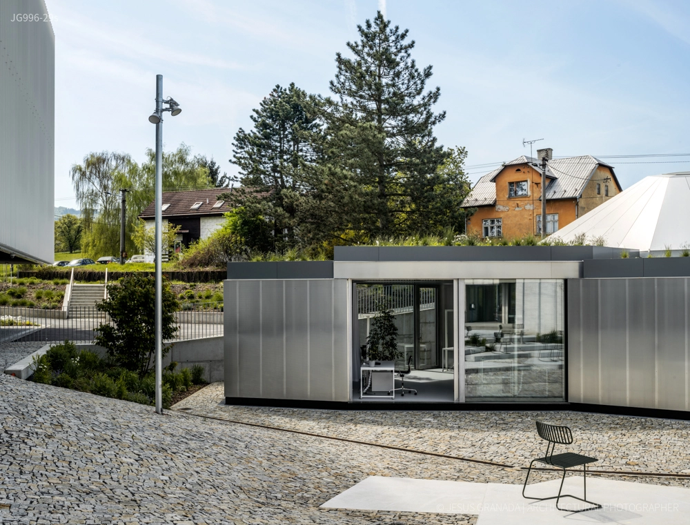 Modular office research center in Vizovice, Czech Republic | Chybik-Kristof architects + Koma modular