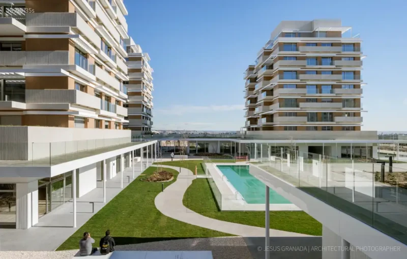 Dwellings in Valdebebas (Madrid), Spain | Aranguren y Gallegos architects