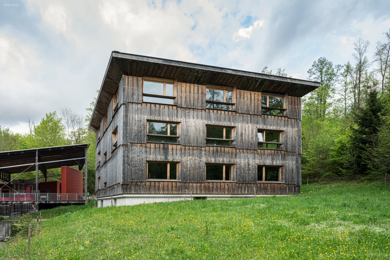 Ballenberg open-air Museum administration building, Hofstetten bei Brienz, Switzerland