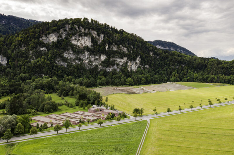 Islamic Cemetery in Altach, Austria | Bernardo Bader, architect | ©photo Jesús Granada