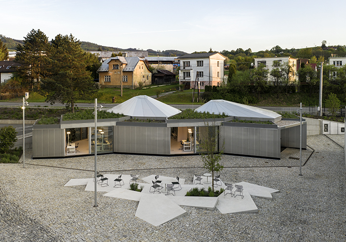 Oficinas Modulares en Vizovice, República Checa