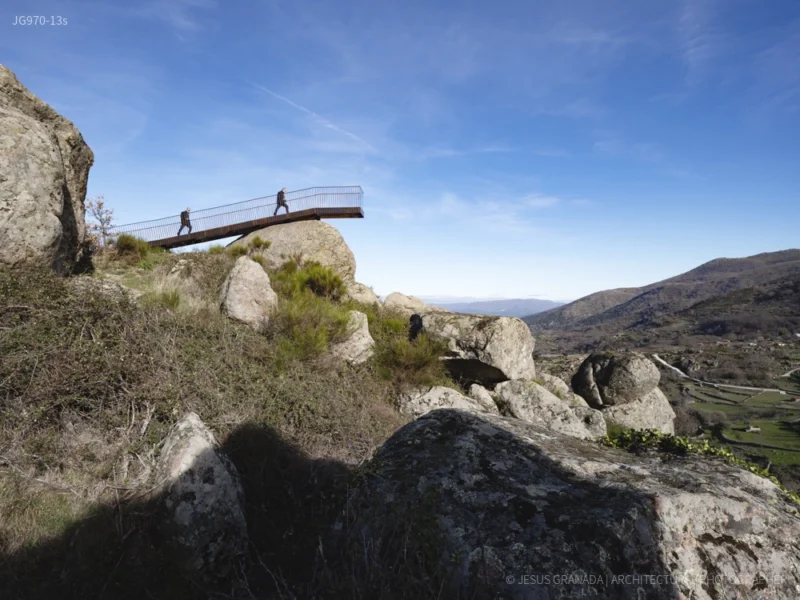 Landscape Viewpoint of the Castle in Cabezabellosa, Spain | Acid architecture