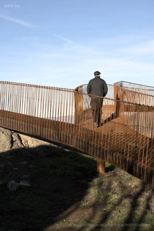 Landscape Viewpoint of the Castle in Cabezabellosa, Spain | Acid architecture