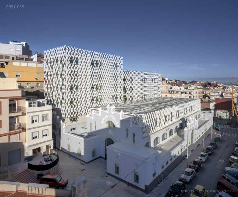 Old Market restoration for conservatory and language school in Melilla