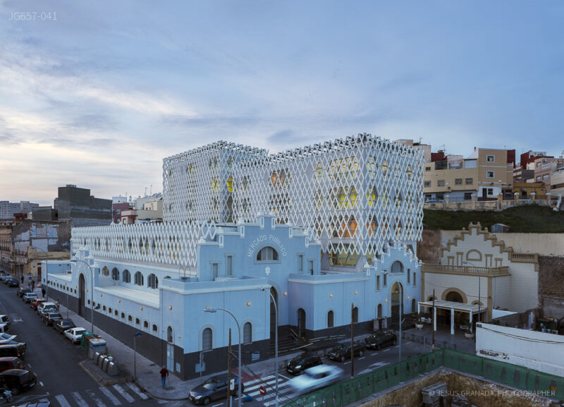 Old Market restoration for conservatory and language school in Melilla