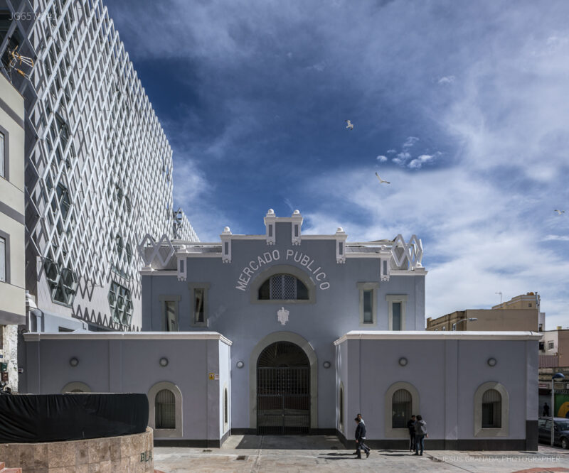Old Market restoration for conservatory and language school in Melilla
