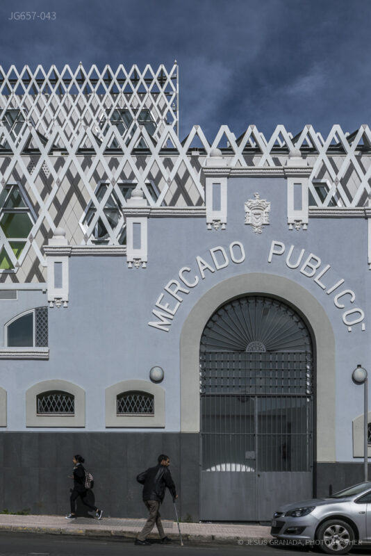 Old Market restoration for conservatory and language school in Melilla