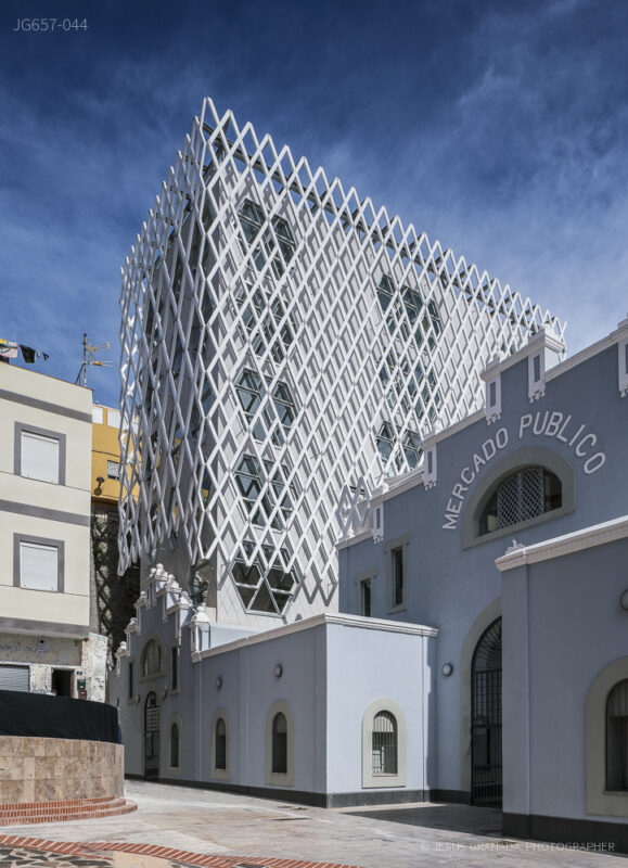 Old Market restoration for conservatory and language school in Melilla