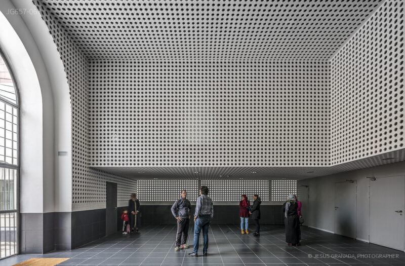 Old Market restoration for conservatory and language school in Melilla