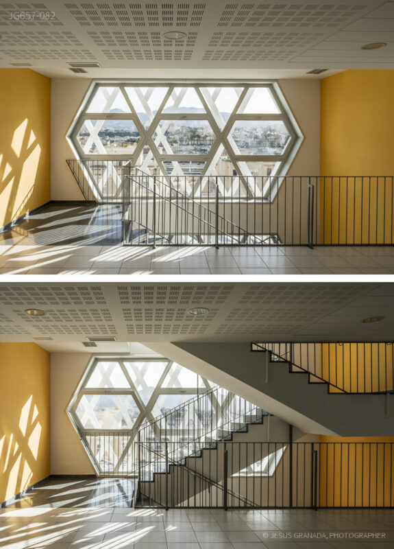 Old Market restoration for conservatory and language school in Melilla