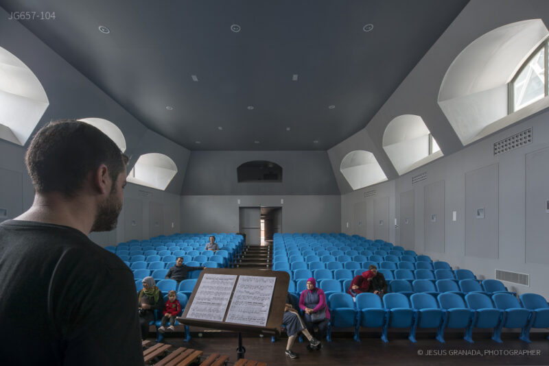 Old Market restoration for conservatory and language school in Melilla