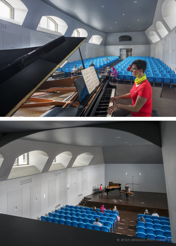 Old Market restoration for conservatory and language school in Melilla