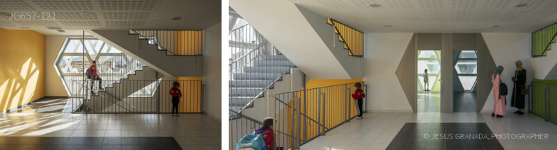 Old Market restoration for conservatory and language school in Melilla