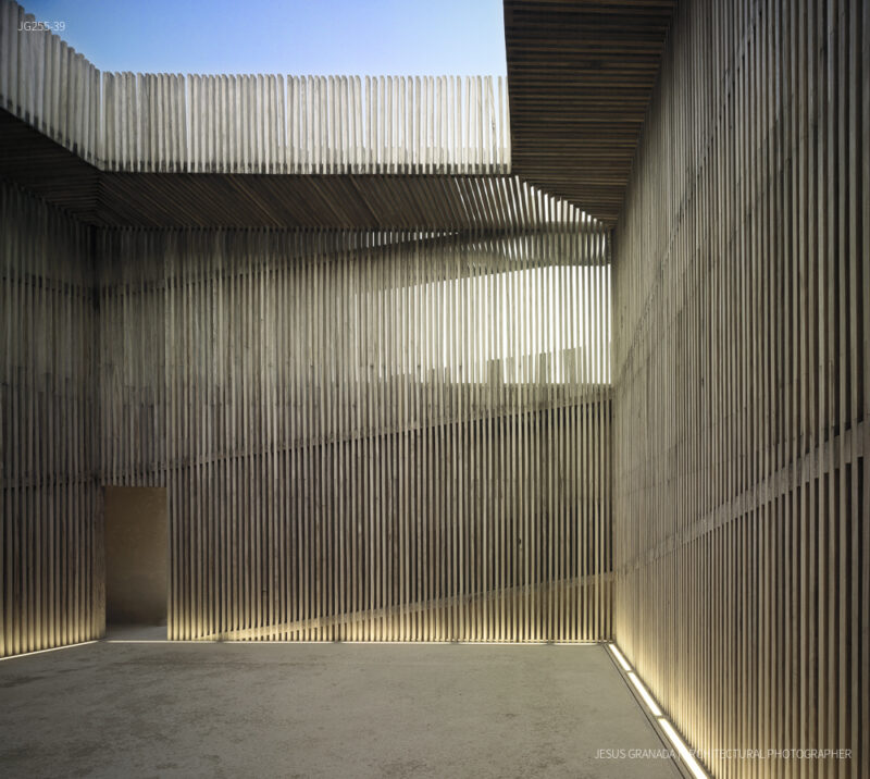 Tribute tower in Huéscar (Granada), Spain.