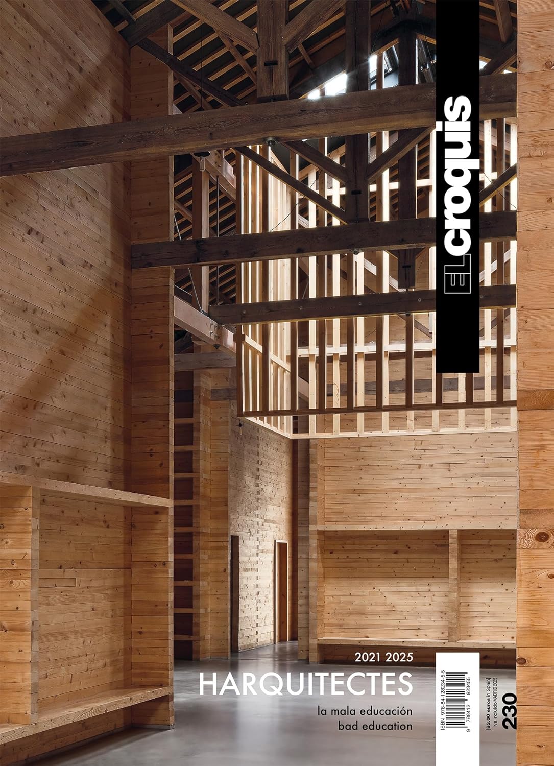 El Croquis 230 – H Arquitectes 2021-2025. Photography by Jesus Granada.