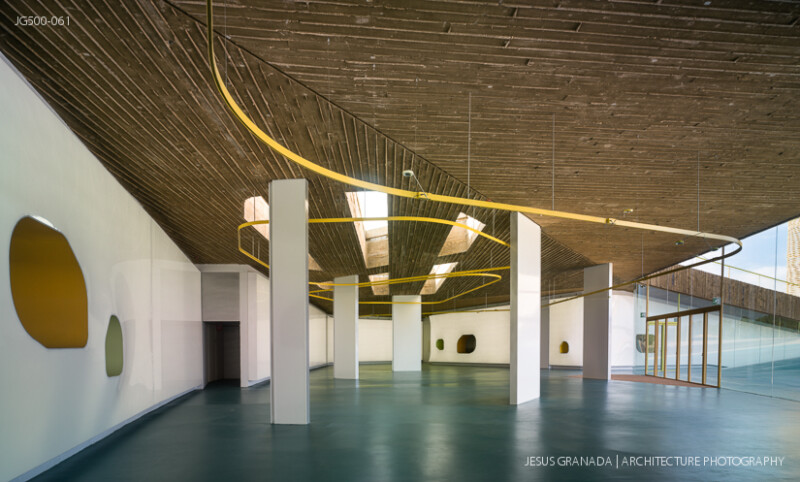 Vegas Altas Congress and Exhibition Center, Villanueva de la Serena (Spain). Pancorbo, De Villar, Chacón, Martín. Photograph by Jesús Granada.