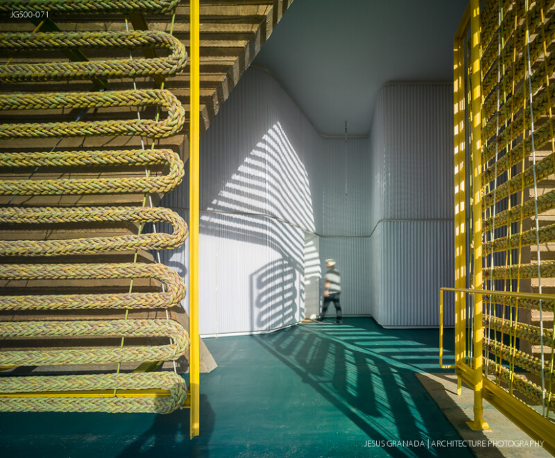 Vegas Altas Congress and Exhibition Center, Villanueva de la Serena (Spain). Pancorbo, De Villar, Chacón, Martín. Photograph by Jesús Granada.