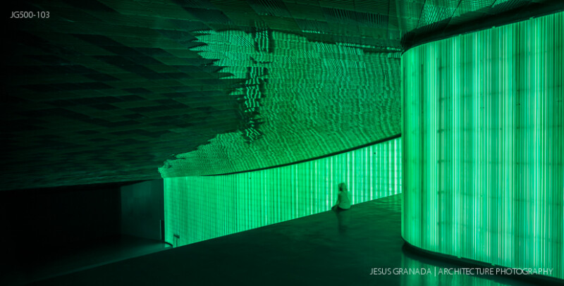 Vegas Altas Congress and Exhibition Center, Villanueva de la Serena (Spain). Pancorbo, De Villar, Chacón, Martín. Photograph by Jesús Granada.